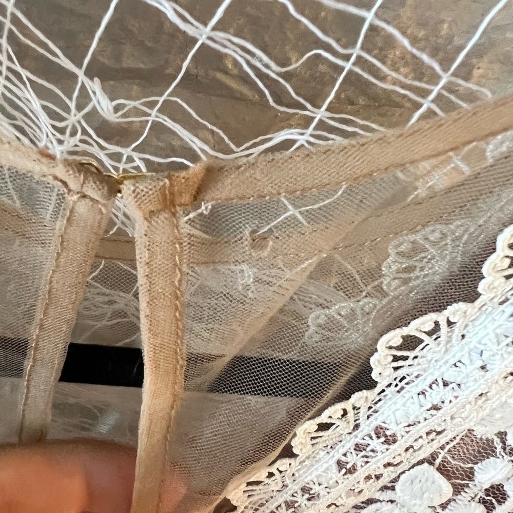 Bronx and Banco White Lace Mini Dress - Picture 11 of 16